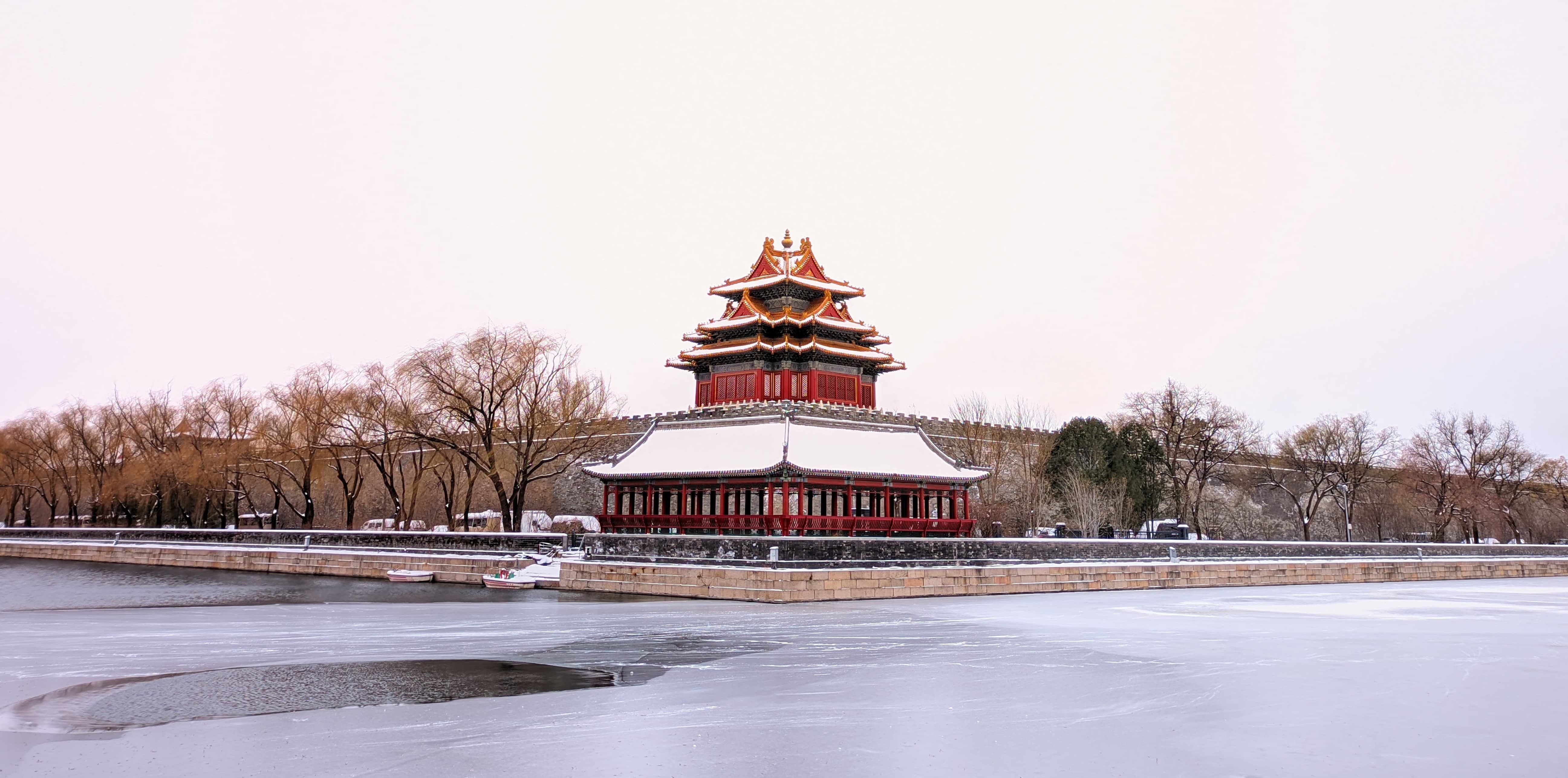 故宫新雪