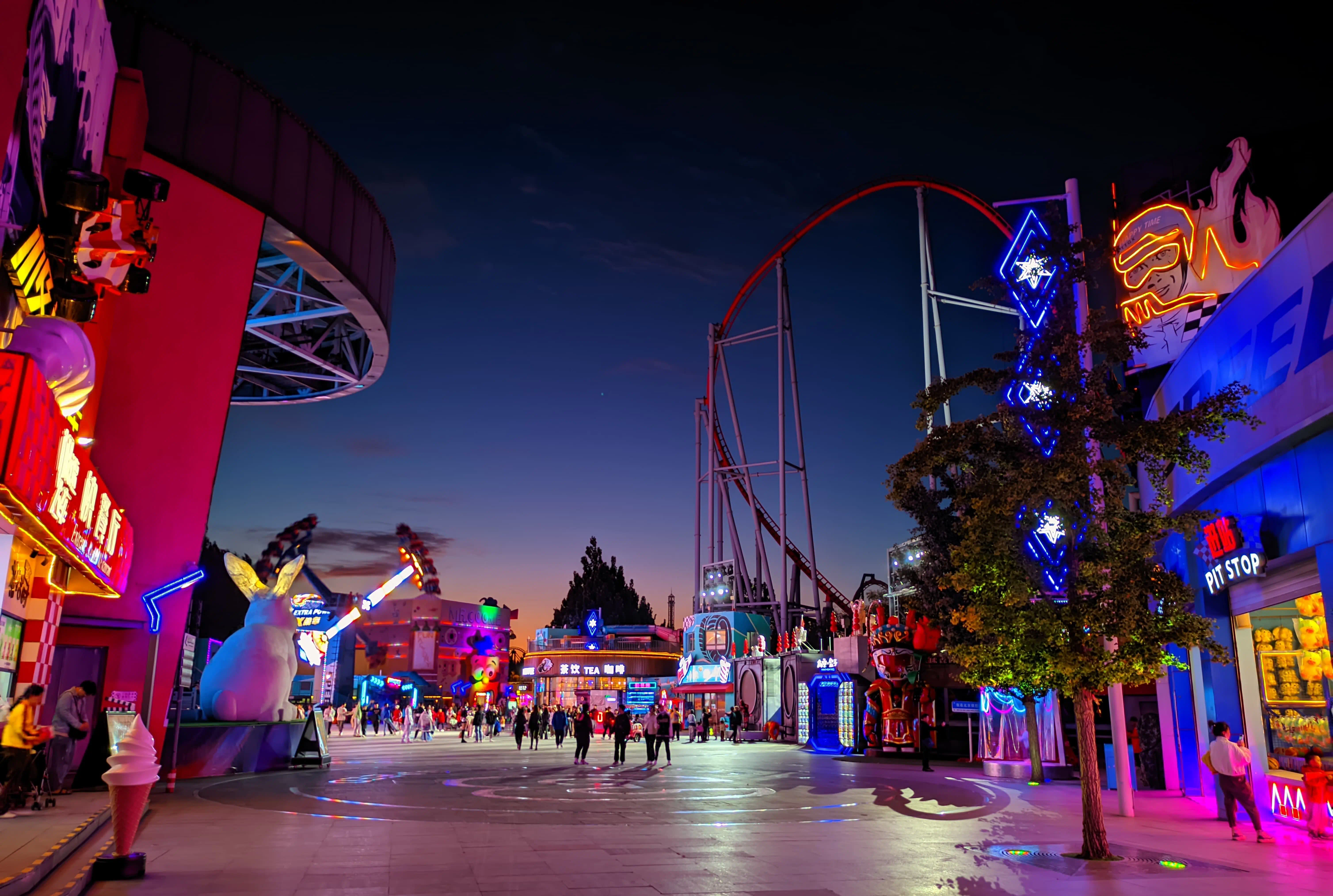 公历生日免费游欢乐谷, 我可太爱这个飞车了